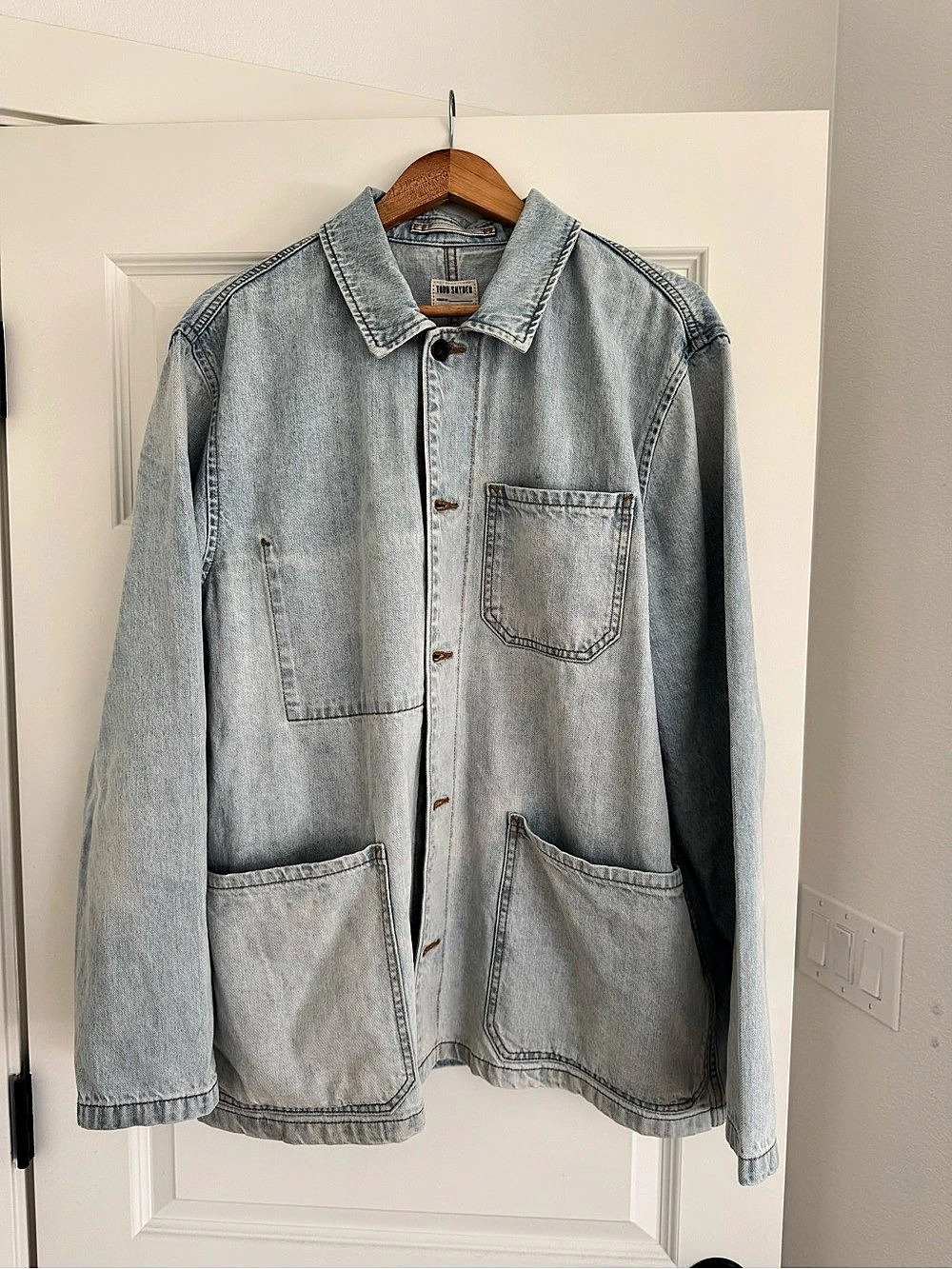 Todd Snyder French Chore Jacket Men's Denim Shirt Jacket XL